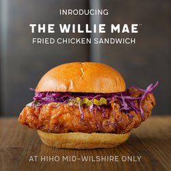 Available at HiHo Mid-Wilshire Outdoor Dining or Order In-Store To-Go ONLY.