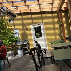 Ramones Bakery & Cafe - Harrison - Glorious covered patio for beautiful mornings like this!