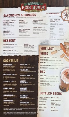 Menu photo 4 White River Fish House Branson, MO