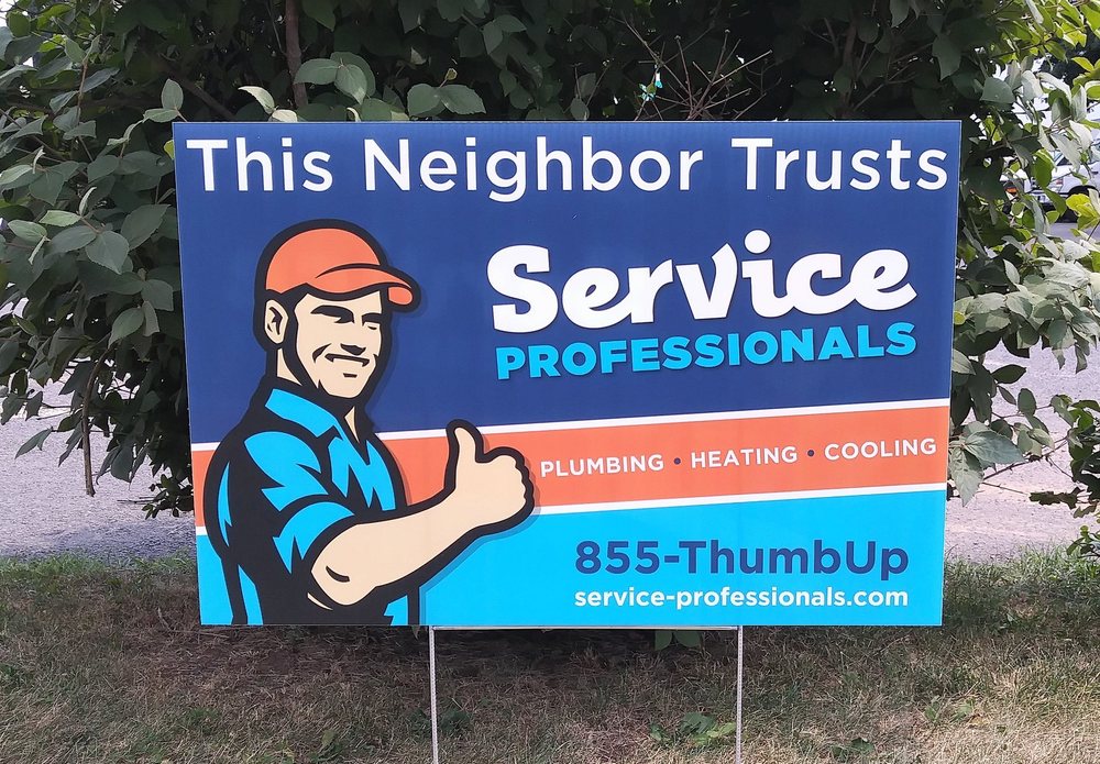 Slide of Service Professionals