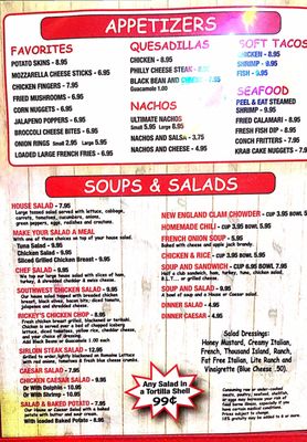 Menu photo 8 Rickey's Restaurant & Lounge Hollywood, FL