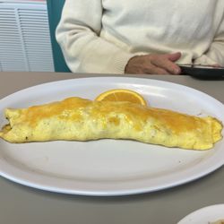 The Island's Pancake House - Ham n cheese omelette- meh