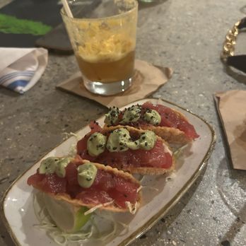 Monkeypod Kitchen - Poke tacos - Tacos Near Me - Honolulu, Hawaii