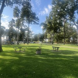 Wyandanch Park - Two chess tables