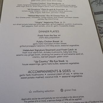 House Without A Key - menu - Seafood Near Me - Honolulu, Hawaii