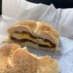 Brothers Delicatessen - Egg and bacon samich