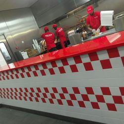Five Guys - wait counter