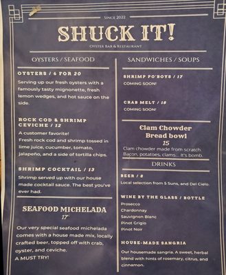 Shuck It! Oyster Bar & Seafood by null