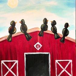 Van Go Paint Parties - Country Birds