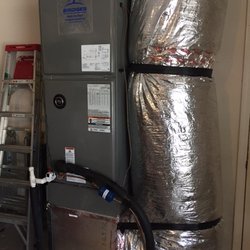 7 Bridges Heating & Air Conditioning - New 15 SEER 4 ton Ruud installed by 7 Bridges