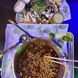 Birria Ramen and Crazy Nachos Birria Ramen and Crazy Nachos