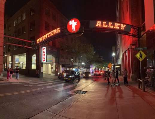 Printers Alley by null