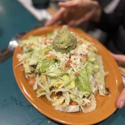 La Costa Mexican Restaurant - Veggie tostada