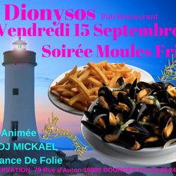 Le Dionysos - Soirée tres sympa à laquelle j'ai participé au hasard, bonne ambiance et restauration très bon rapport qualité prix
