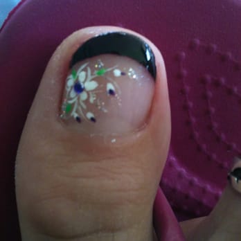 Lacquered Up - More free hand nail art by Julian on my big toe - Nail Salons Near Me - Claremont, California Lacquered Up - More free hand nail art by Julian on my big toe - Nail Salons Near Me - Claremont, California