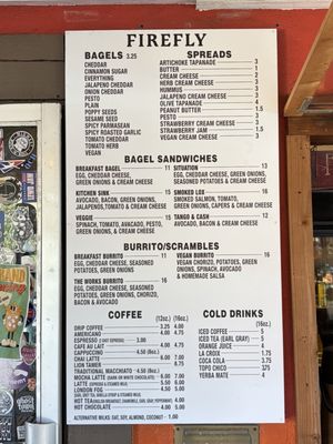 Menu photo 8 Firefly Coffee House Santa Cruz, CA Menu photo 8 Firefly Coffee House Santa Cruz, CA