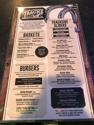 Menu photo 8 Tracks Lounge Omaha, NE Menu photo 8 Tracks Lounge Omaha, NE