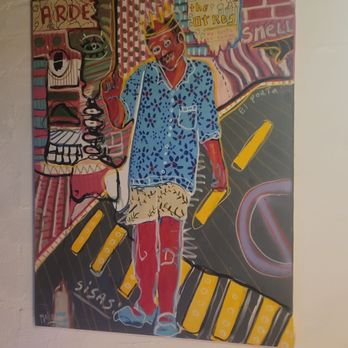 Sost - Artwork on the 4th floor - Coffee & Tea Near Me - Washington, DC, District of Columbia