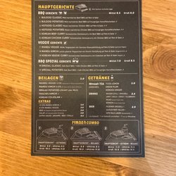 Mmaah - Menu