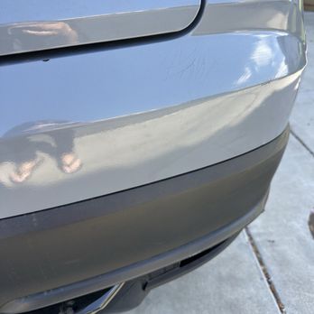 RP Paint Studios & Collision - before and after photos of the exact match of paint color and bumper repair! - Body Shops Near Me - Murrieta, California RP Paint Studios & Collision - before and after photos of the exact match of paint color and bumper repair! - Body Shops Near Me - Murrieta, California