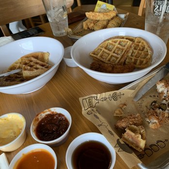 Gold Feather - Chicken and waffles, fried pickles - Beer Bar Near Me - San Antonio, Texas Gold Feather - Chicken and waffles, fried pickles - Beer Bar Near Me - San Antonio, Texas