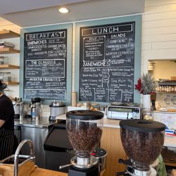 Miss Molly's Cafe & Pastry Shop - Menu board