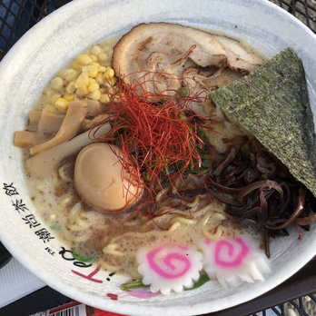 i-Tea - Black garlic oil ramen for $11.99 - Bubble Tea Near Me - Davis, California