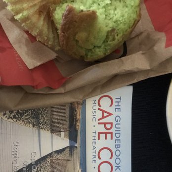 Honey Dew Donuts - It's almond paste, people!!!  The famous pistachio muffins at Honey Dew smells like and taste like almond paste!! - Donuts Near Me - Buzzards Bay, Massachusetts