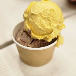 Mango and rocky road Mango and rocky road
