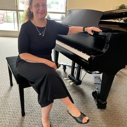 The PianoPath Music Studio - Me at an afternoon tea party event that I played in.