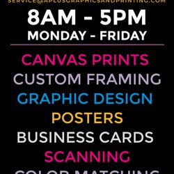 Some of what we do.
