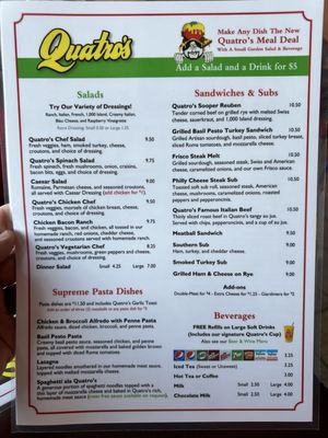 Quatro's Deep Pan Pizza by null