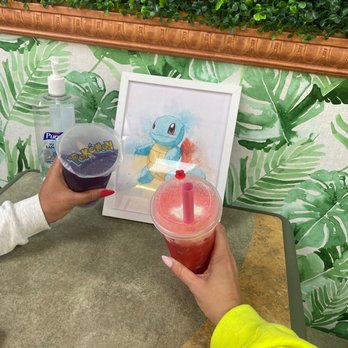 PoKeMaN - Snorlax on left jiggly puff boba right - Poke Near Me - Plantation, Florida PoKeMaN - Snorlax on left jiggly puff boba right - Poke Near Me - Plantation, Florida