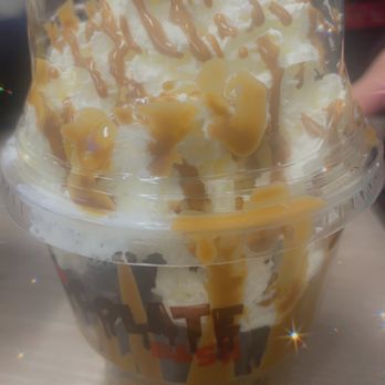 Chocolate Bash - Brownie cup with cookie butter drizzle - Desserts Near Me - Sacramento, California Chocolate Bash - Brownie cup with cookie butter drizzle - Desserts Near Me - Sacramento, California