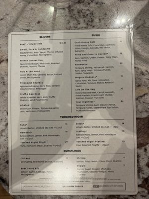 Menu photo 2 Thrive Orlando, FL