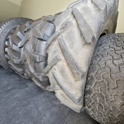 Hardcore Strength & Fitness - We have tires up to 355#