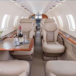 Dreamline Aviation - The Learjet 45's flat floor and ample head and shoulder space make this one of the most popular private jets...