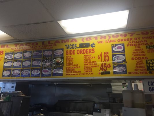 Menu photo 2 El Taco Llama Panorama City, CA Menu photo 2 El Taco Llama Panorama City, CA