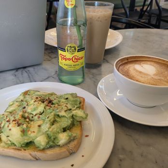 CommonWealth Coffeehouse & Bakery - Avocado toast and latte - Coffee & Tea Near Me - San Antonio, Texas CommonWealth Coffeehouse & Bakery - Avocado toast and latte - Coffee & Tea Near Me - San Antonio, Texas