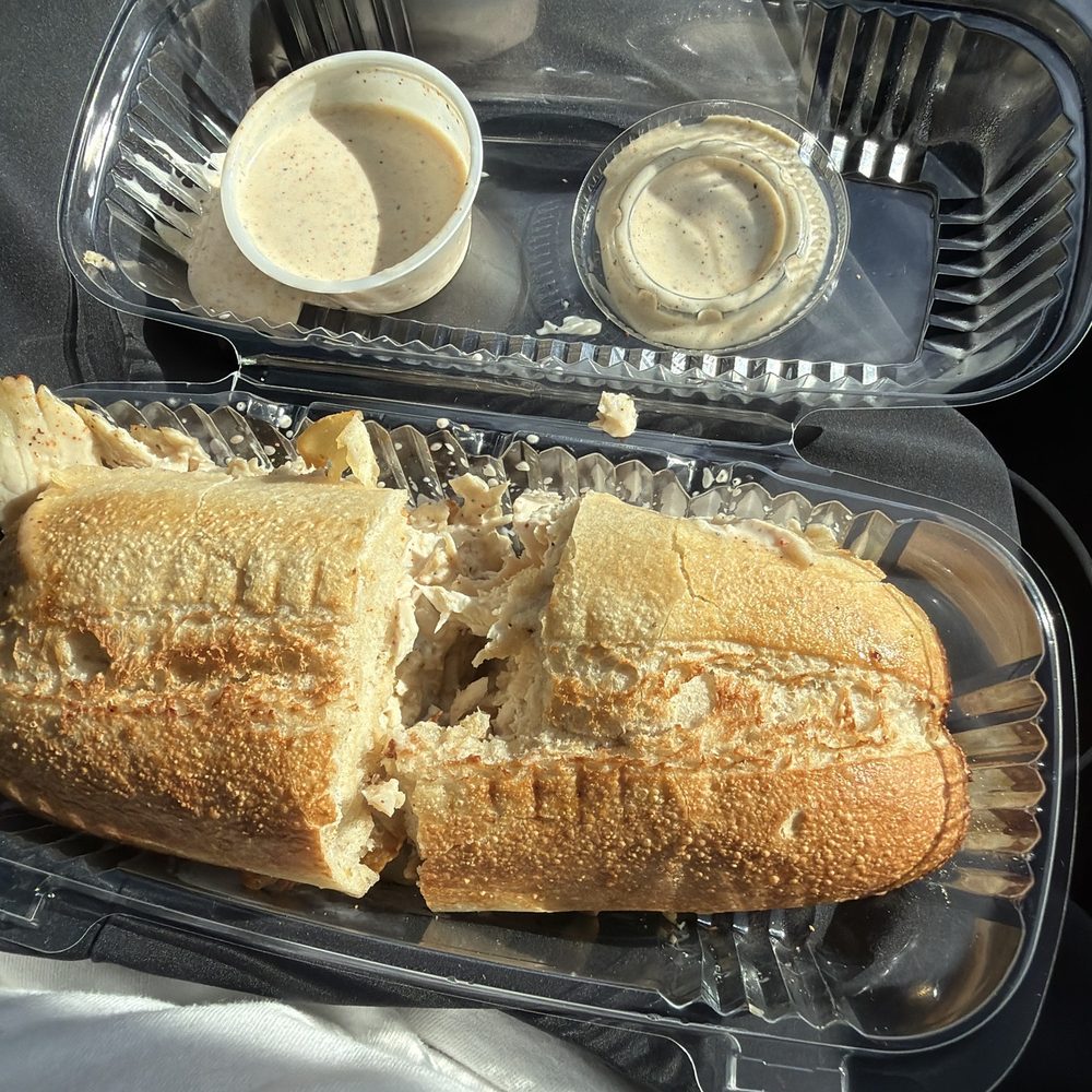 Newk's Eatery - Newk's Newk's "Q" Sandwich extra sauce - Pizza Near Me - Houston, Texas Newk's Eatery - Newk's Newk's "Q" Sandwich extra sauce - Pizza Near Me - Houston, Texas