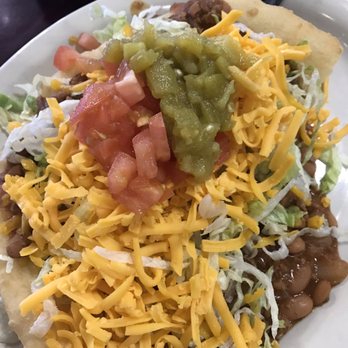 Cameron Trading Post - HALF a Navajo taco. You can easily share these. - Hotels Near Me - Cameron, Arizona