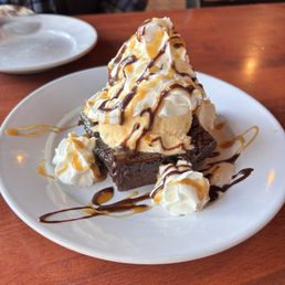 Chocolate Brownie Sundae Chocolate Brownie Sundae