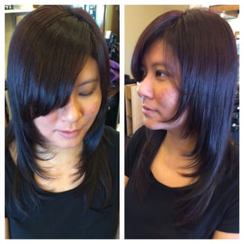 Popular Long Hair Feather Cut By Jennie Han 626 8242698 Yelp