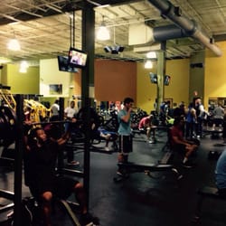 Gold's Gym - Peak time at gold's. 630 on a Monday evening.