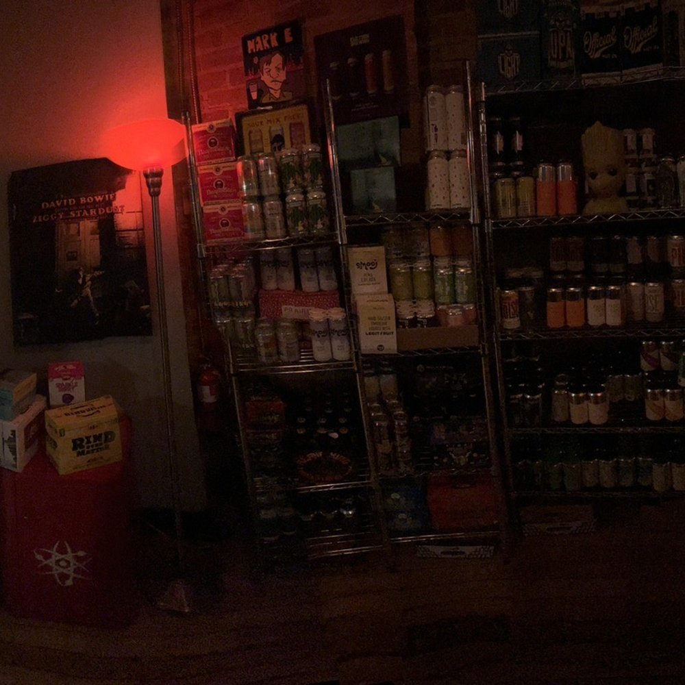 Panorama of the interior (some beers)