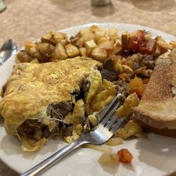 The Wooden Spoon Family Restaurant - Philly Omelette