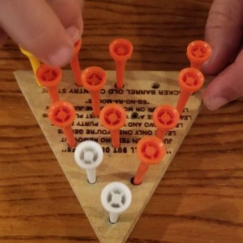 Cracker Barrel Old Country Store - Fun game at the table - Southern Near Me - Bloomington, Indiana Cracker Barrel Old Country Store - Fun game at the table - Southern Near Me - Bloomington, Indiana