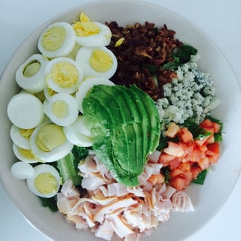 Haymarket Bistro - This Cobb is HUGE! No way I will eat all of this... - Salad Near Me - Louisville, Kentucky Haymarket Bistro - This Cobb is HUGE! No way I will eat all of this... - Salad Near Me - Louisville, Kentucky