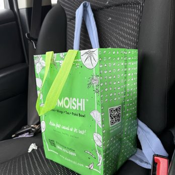 Domoishi - Cute reusable to go bag - Poke Near Me - Norfolk, Virginia Domoishi - Cute reusable to go bag - Poke Near Me - Norfolk, Virginia