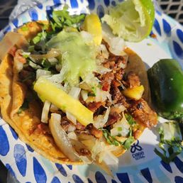 Al Pastor Taco. Taco Tuesday. Al Pastor Taco. Taco Tuesday.